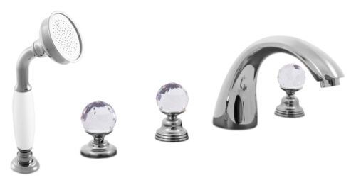 Смеситель RavSlezak BRILLIANCE BRILLIANCE169.5P на борт ванны хром