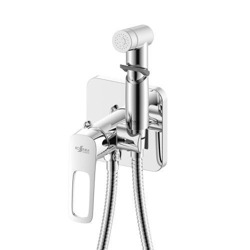 Гигиенический душ со смесителем Rossinka RS46 RS46-51 хром