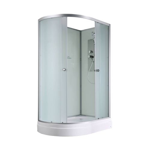 Душевая кабина AvaCan D D2012RN 120х80 асимметричная без крыши ориентация правая