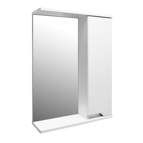 Зеркало-шкаф Loranto Палермо CS00092513 55х15х70 подвесной цвет белый