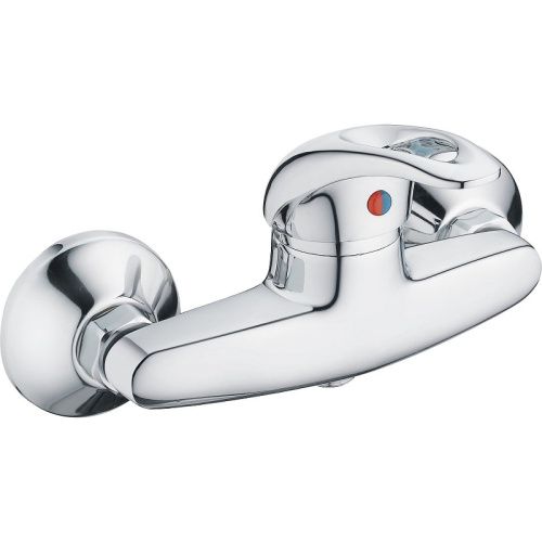 Смеситель для ванны и душа Cron CN2003 настенный хром