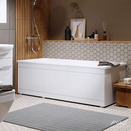 Экран под ванну Alavann Slot 170 см ALV0721001 фронтальный МДФ откидной белый