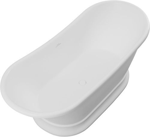 Ванна из искусственного камня Allen Brau 2.35004.21 171х75 отдельностоящая овальная с ножками