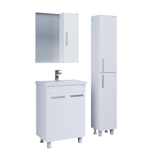 Зеркало-шкаф Grossman Нео 206022 60х16х67 подвесной цвет белый