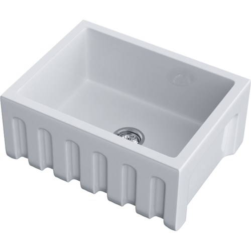 Кухонная мойка Omoikiri Mikura 61 4993257 61х46 цвет белый