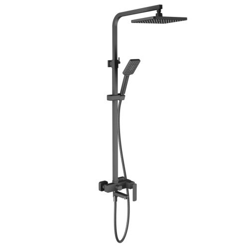 Душевая стойка Timo Tetra-thermo SX-0169/00 настенная цвет черный матовый