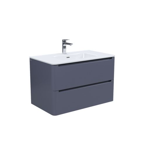 Тумба с раковиной IDDIS Edifice EDI80D0i95K 80х47х50 подвесная цвет темно-серый