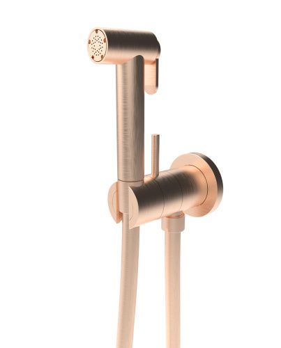Гигиенический душ со смесителем Graffio Stella KSPAT101-07RS медь