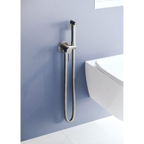 Гигиенический душ со смесителем RGW Shower Panels 581408211-11 серый