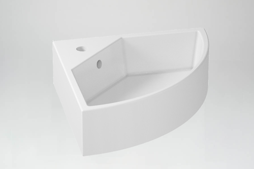 Раковина из сантехнического фарфора Galassia M2 5202 45х45 подвесная цвет белый