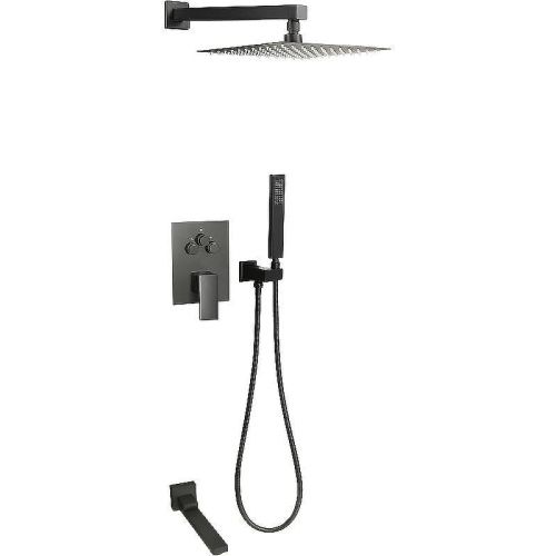 Душевая система ALMAes Eden TVZ-0817 встраиваемая цвет черный