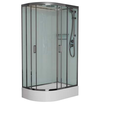 Душевая кабина Frank 181009 120х80 с крышей ориентация правая