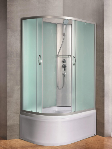 Душевая кабина River NARA Б/К XL 100/80/44 MT R -10000011841 100х80 асимметричная без крыши ориентация правая