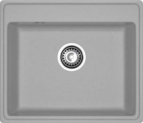Кухонная мойка Granfest Vertex V-580 серый 58х50 цвет серый поверхность матовая