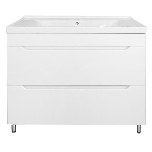 Тумба с раковиной Loranto Палермо CS00090463 90х53х87 напольная цвет белый