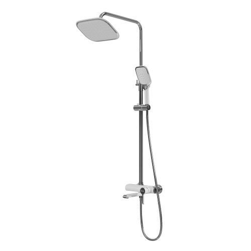 Душевая стойка Grossman Alba 500.K35.06.100/000 настенная цвет белый