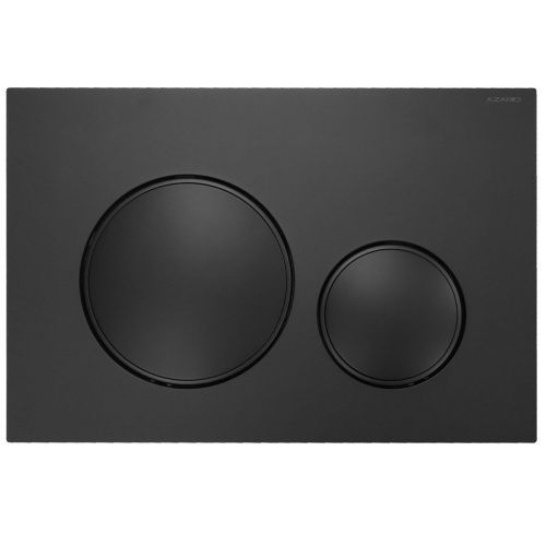 Клавиша смыва механическая Azario AZ-017.04 цвет черный матовый