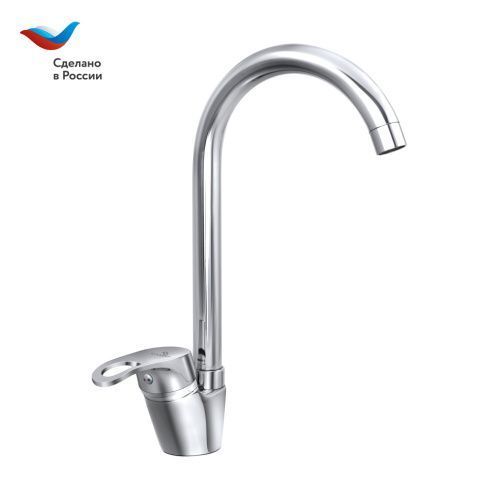 Смеситель для кухни Славен Дача СЛ-ОД-Б22 на мойку хром