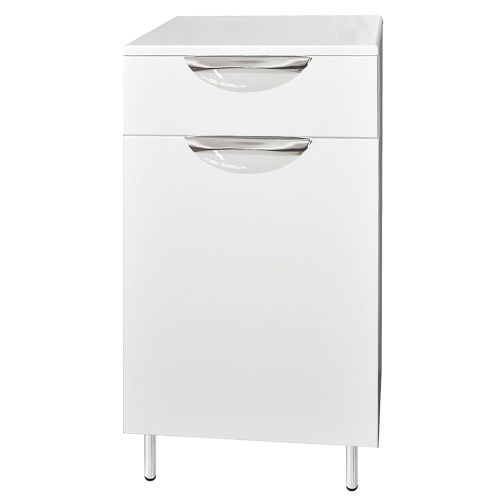 Тумба под раковину Loranto Стиль CS00036172 40х33х87 напольная цвет белый