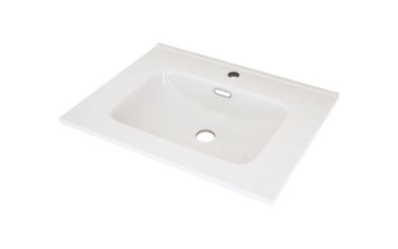 Раковина керамическая Cezares 50202 61х46 подвесная цвет белый 1 отверстие под смеситель