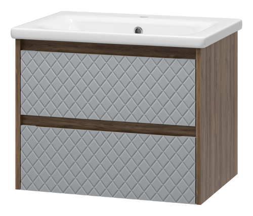 Тумба под раковину Brevita Chester CHE-09065-49502Я 62х44х49 подвесная