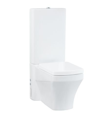 Чаша унитаза напольная Creavit Sorti SR310-00CB00E-0000 цвет белый без бачка с сиденьем микролифт душевой смыв