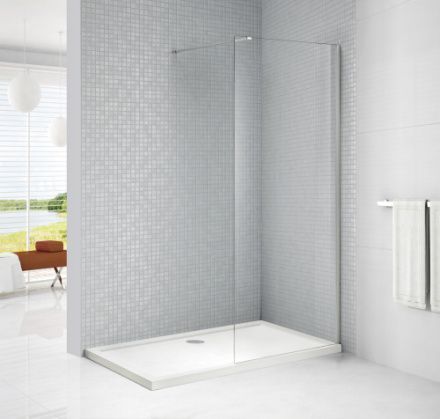 Душевая перегородка Cezares LIBERTA LIBERTA-L-1-70-C-Cr 70х195 стекло прозрачное профиль хром глянцевый