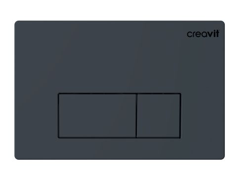 Клавиша смыва механическая Creavit GP8002.04 цвет антрацит
