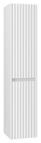 Шкаф-пенал Brevita Balaton BAL-05035-01-2П 35х34х163 подвесной цвет белый