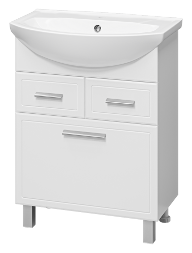 Тумба под раковину Misty Стелла Э-Сте01065-01К2Я 61х33х70 напольная