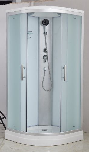 Душевая кабина Timo Imwei XDS-09FW 90х90 четверть круга с крышей ориентация универсальная