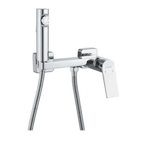 Гигиенический душ со смесителем Shevanik S4105-1 хром