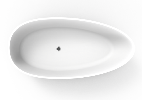 Ванна из искусственного камня Timo RALI RALI1700 170х82 отдельностоящая овальная