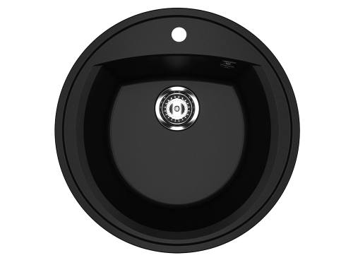 Кухонная мойка Ulgran Classic U-603-344 52х52 цвет черный