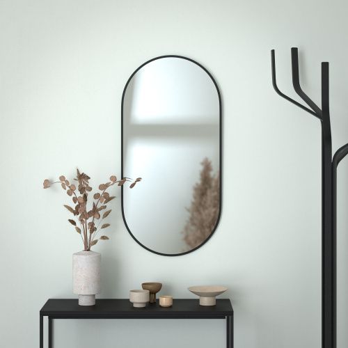 Зеркало в ванную Evoform Colora BY 0464 50х100 цвет черный