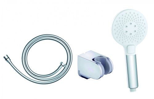 Душевой гарнитур Creavit SH118 настенный хром