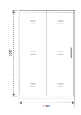 Душевая дверь GOOD DOOR SPIRIT СП00019 120x190 стекло прозрачное профиль хром - фото 2