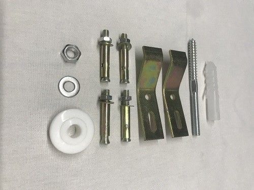 Раковина из санфаянса CeramaLux 500V 37х40 подвесная цвет белый 1 отверстие под смеситель - фото 3