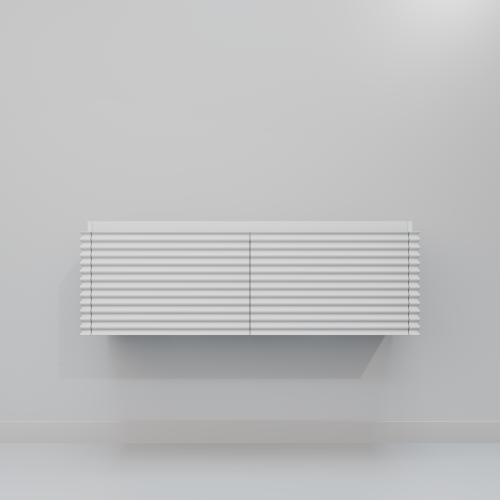 Тумба под раковину Art Decco Jacqueline (Жаклин) AJC12W34D000 120x45x40 подвесная цвет белый