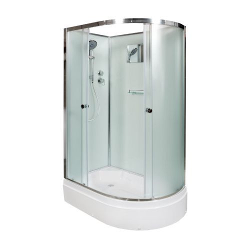 Душевая кабина AvaCan D312L 120х90 асимметричная без крыши ориентация левая