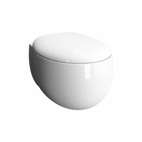 Чаша унитаза подвесная Vitra Memoria 5885B403-0101 цвет белый без сиденья безободковая каскадный смыв