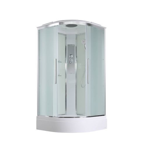 Душевая кабина AvaCan EM EM3011new 110х110 четверть круга с крышей ориентация универсальная