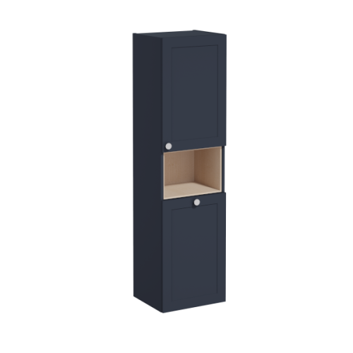 Шкаф-пенал Vitra Root Classic 68529 42х36х155 подвесной цвет темно-синий матовый