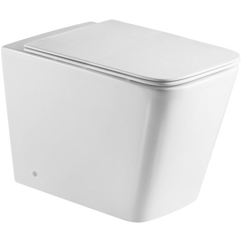 Унитаз приставной WeltWasser 10000003664 белый глянцевый с сиденьем микролифт безободковый душевой смыв