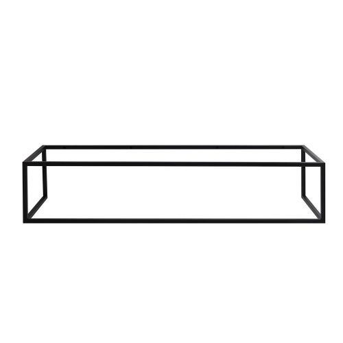 Консоль под раковину BelBagno Etna-Kraft EK-140-ST 140х46х30 подвесная цвет черный матовый