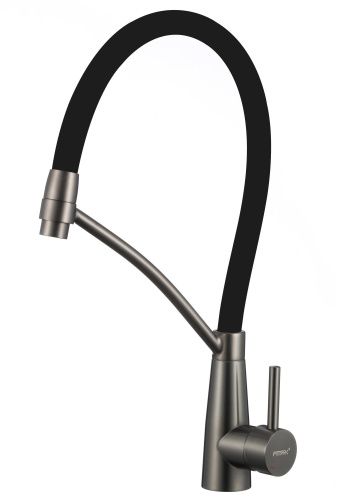 Смеситель для кухни Fmark FS8255Q-01 на мойку графит