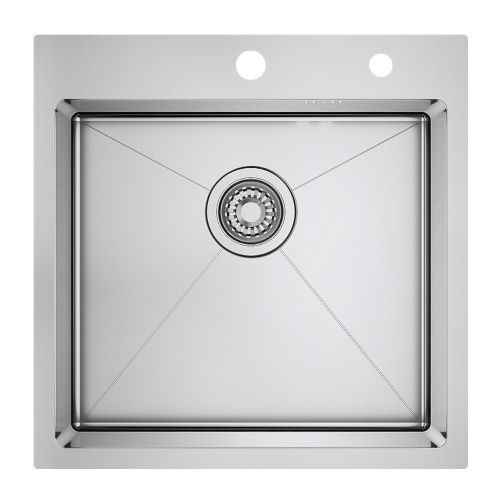Кухонная мойка Raglo R700 R700.5050.05 50х50 цвет сатин поверхность матовая