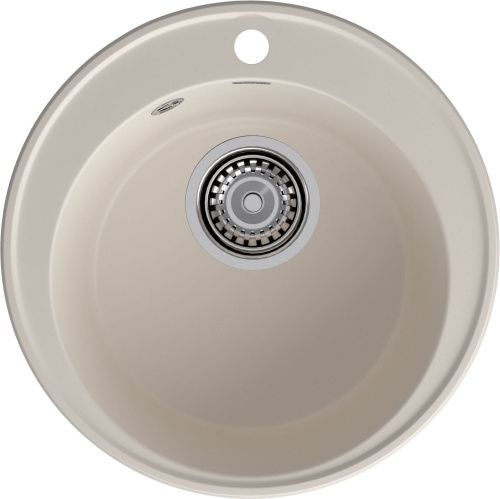 Кухонная мойка Granfest Quarz 08 белый 48х48 цвет белый поверхность матовая