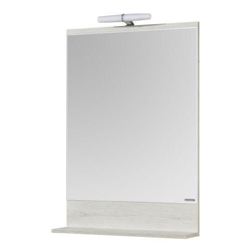 Зеркало в ванную Aquaton БЕККА 1A214302BAC20 60х85 цвет дуб светлый