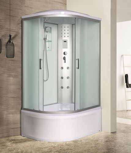 Душевая кабина River DUNAY XL 120/90/44 MT R -10000006178 120х90 асимметричная с крышей ориентация правая